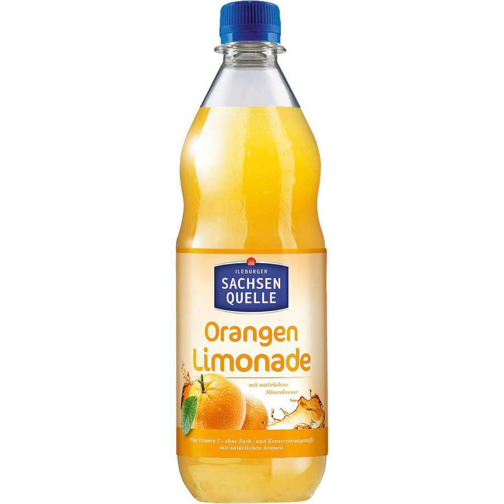 Produktabbildung Ileburger Sachsen Quelle Orangen-Limonade
