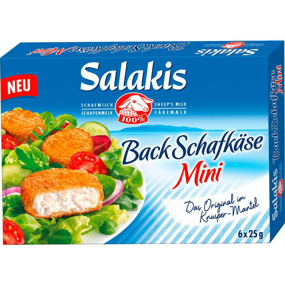 Produktabbildung Salakis Mini Back Schafskäse