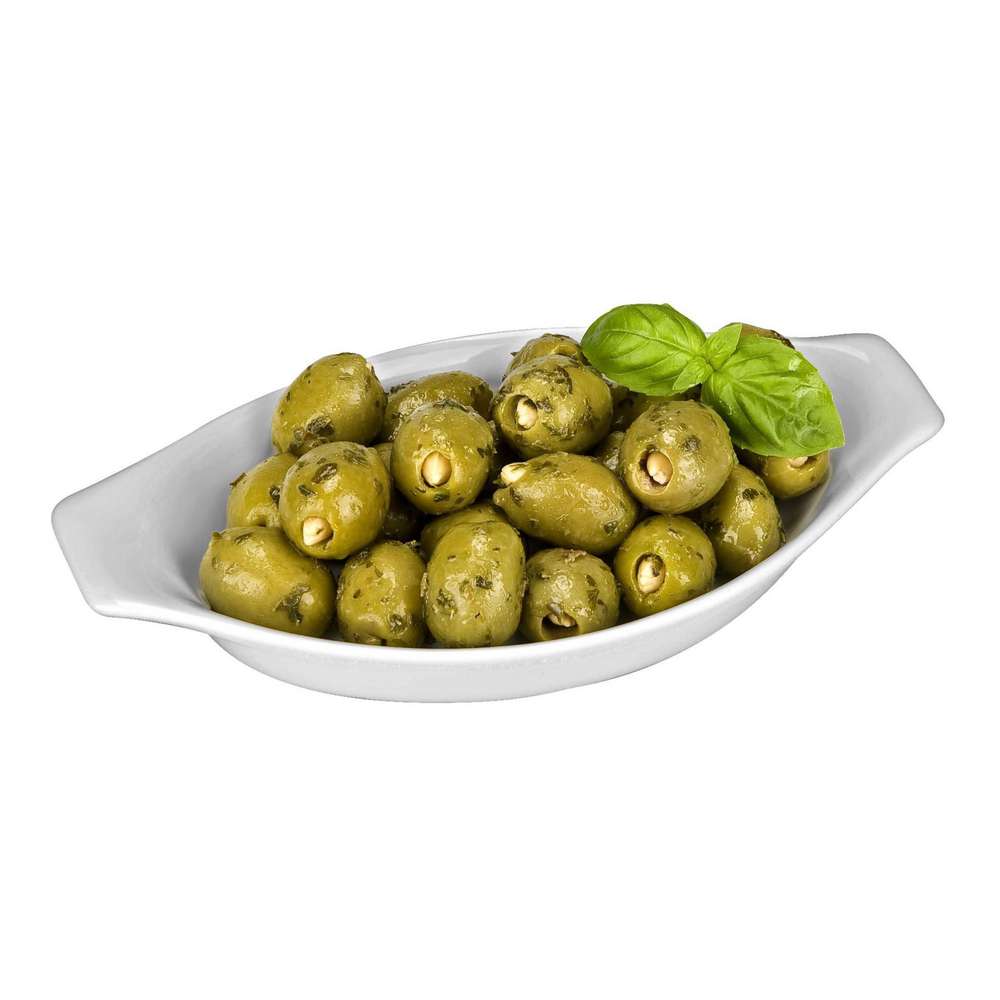 Produktabbildung GLOBUS Käsetheke Kalamataoliven mit Stein, Knoblauch Kräuter