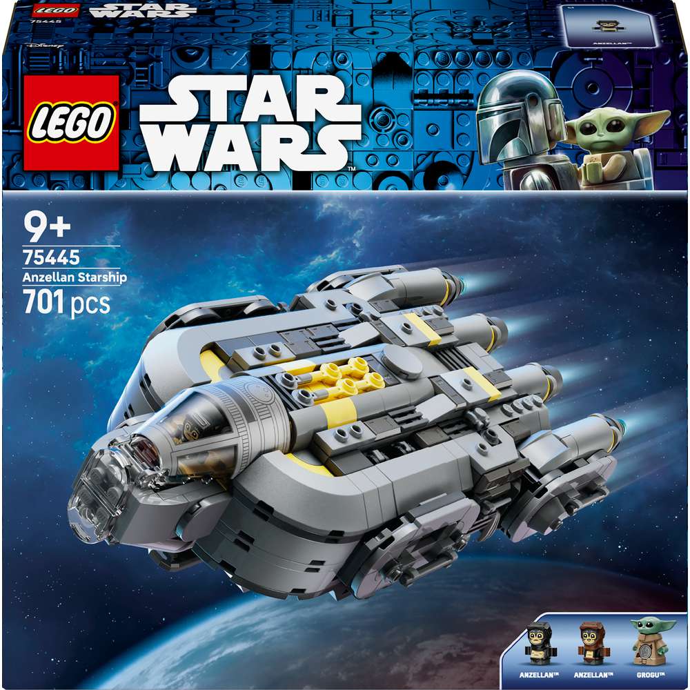 Produktabbildung Lego LEGO Star Wars 75445 Sternenschiff der Anzellaner, Modellbau für Kinder