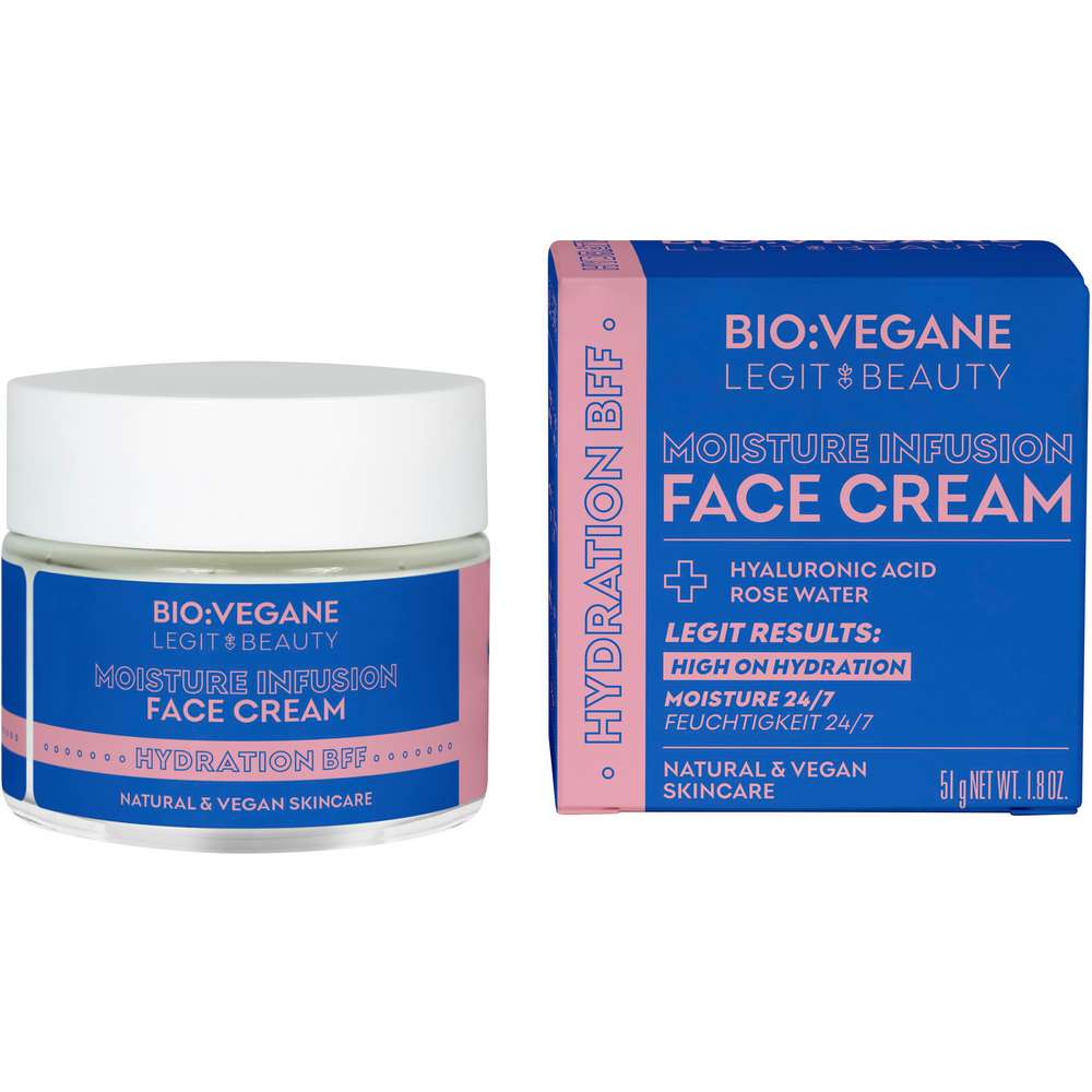 Produktabbildung Bio Végane Gesichtscreme Moisture Infusion