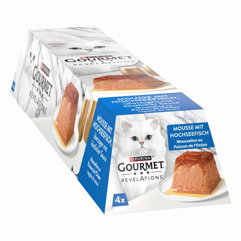 Produktabbildung Purina Gourmet Revelations Katzen-Nassfutter, Hochseefisch