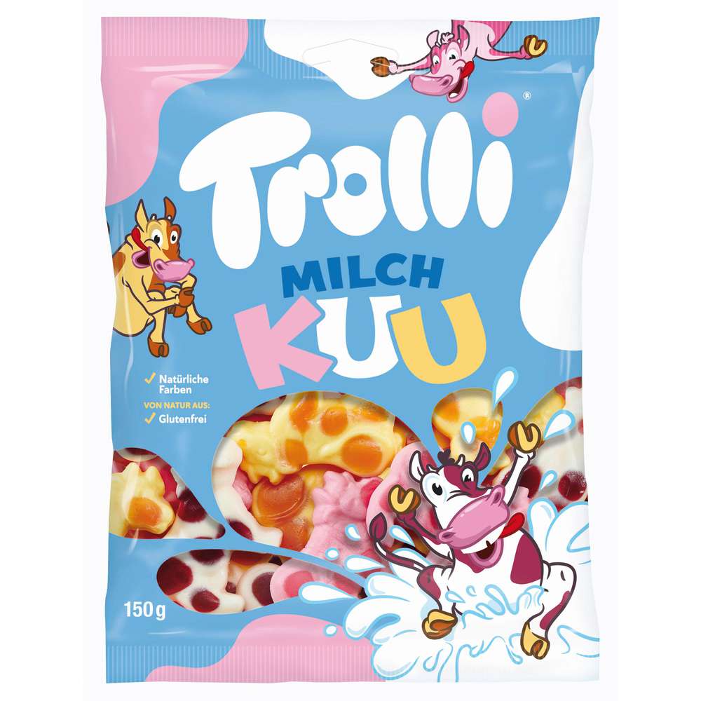 Produktabbildung Trolli Fruchtgummi Milchkuu