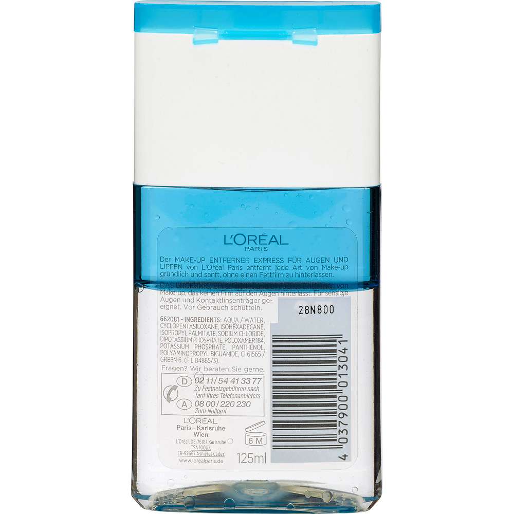 Produktabbildung L'Oreal Paris Augen Make-up Entferner