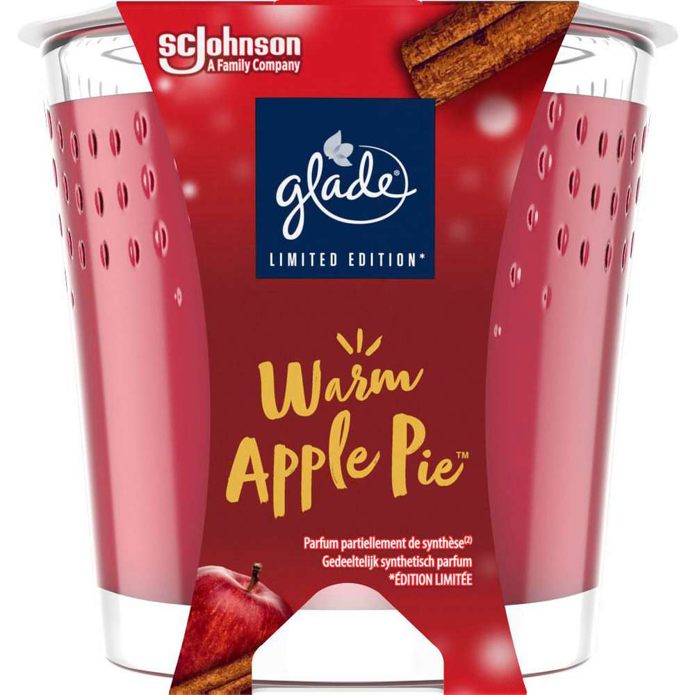 Produktabbildung Glade Duftkerze Warm Apple Pie