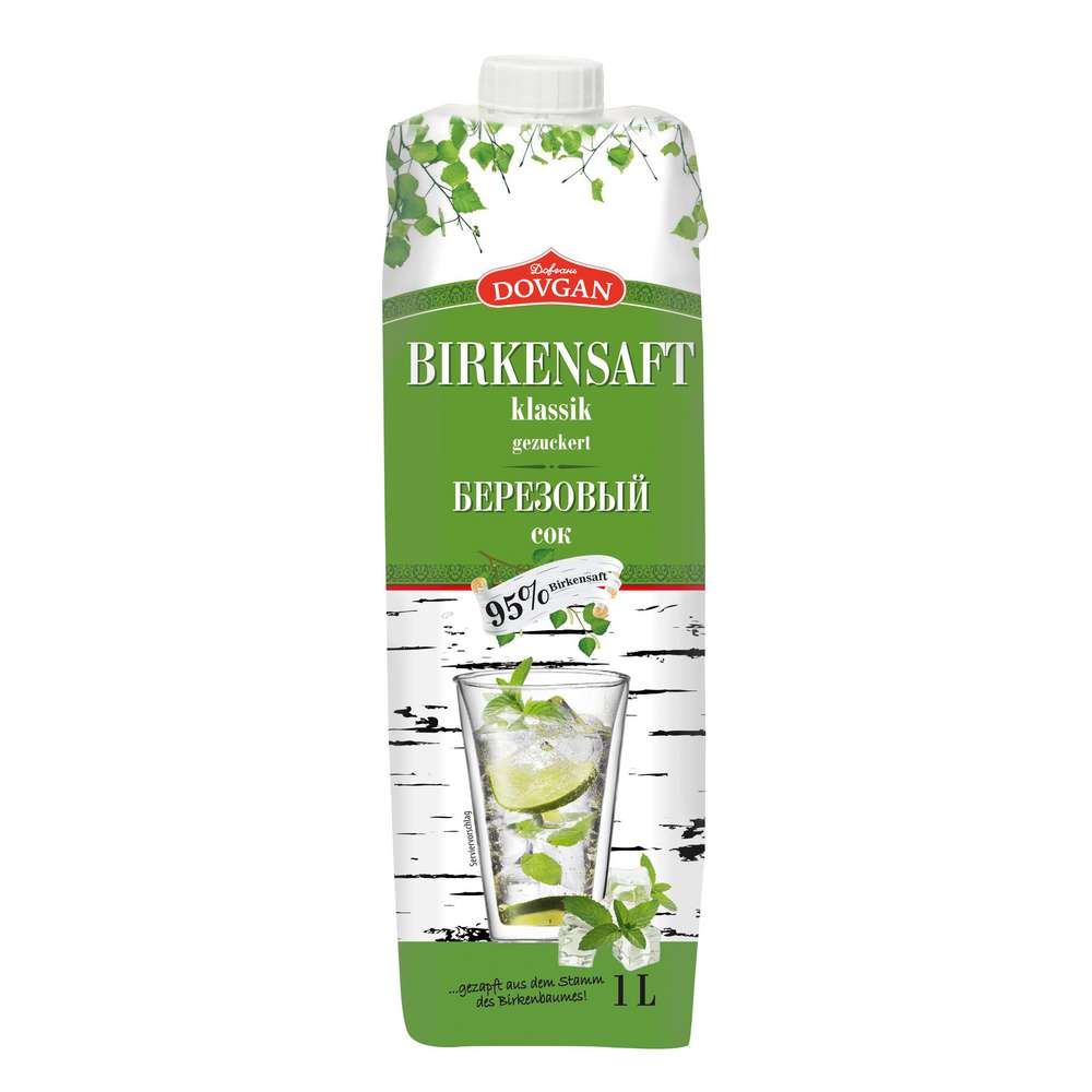 Produktabbildung Dovgan Birkensaft, Klassik