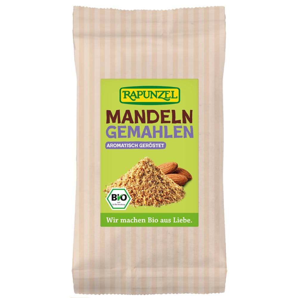 Produktabbildung Rapunzel Bio Mandeln geröstet & gemahlen