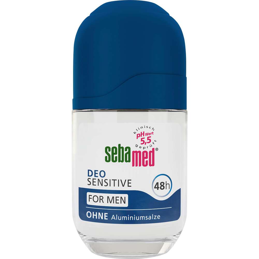 Produktabbildung Sebamed Deo Roll-on Sensitive Men, pH-5,5, ohne Aluminiumsalze