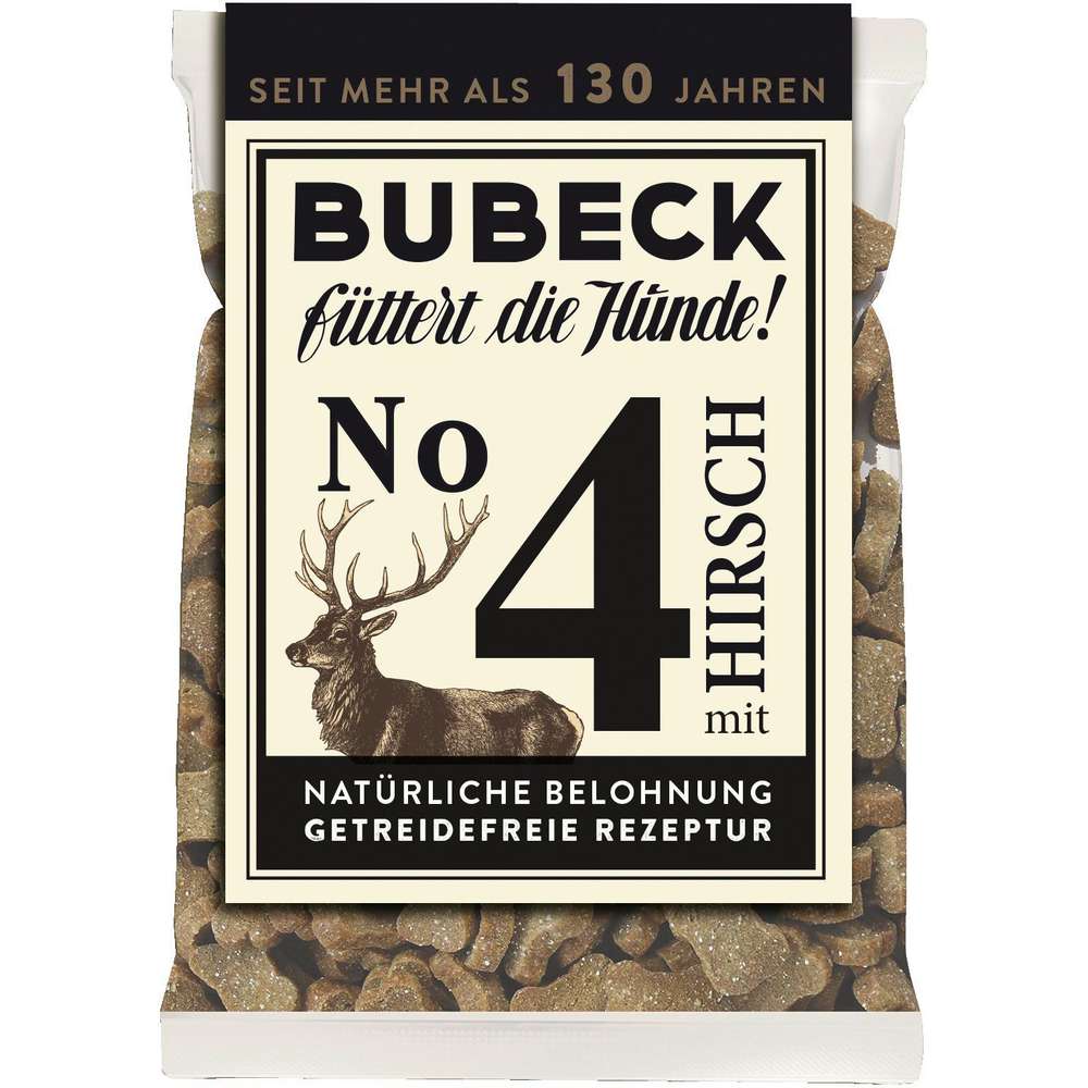 Produktabbildung Bubeck Hunde-Snack Kekse, Hirsch