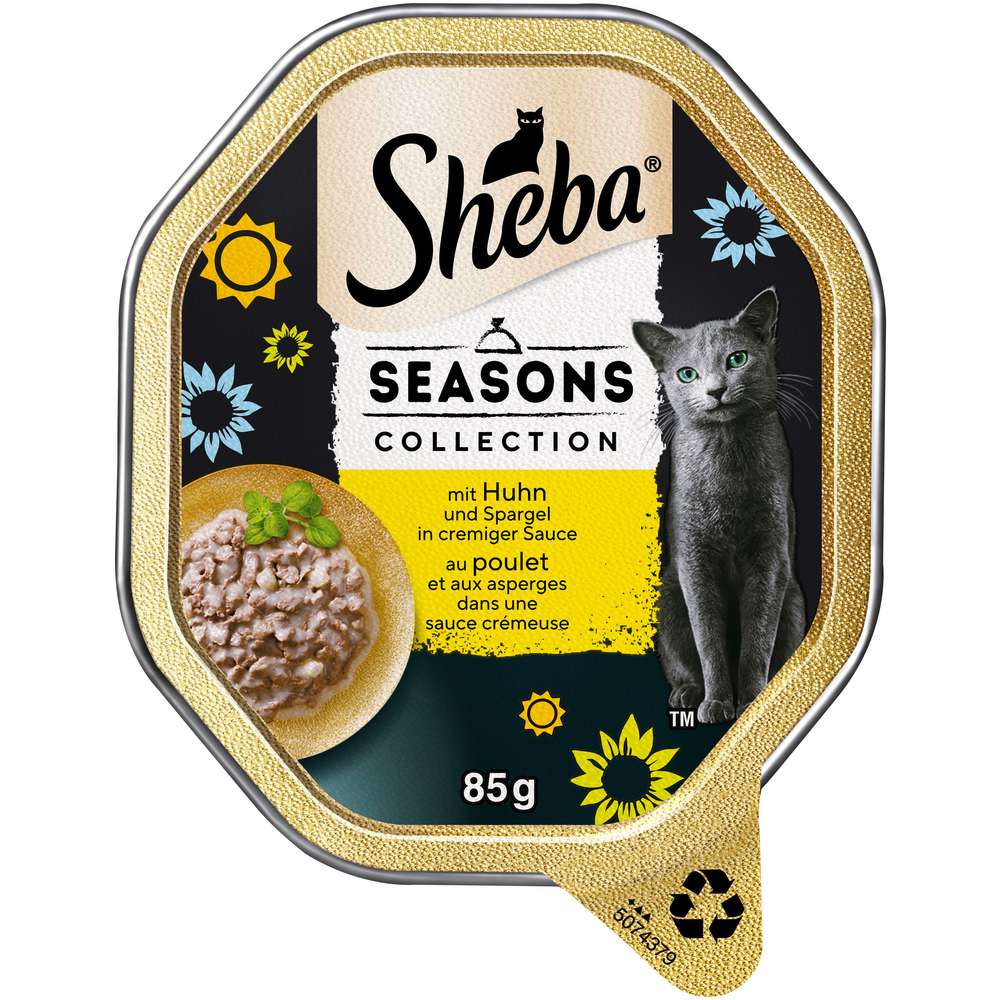 Produktabbildung Sheba Katzen-Nassfutter mit Lamm & Frühlingsgemüse