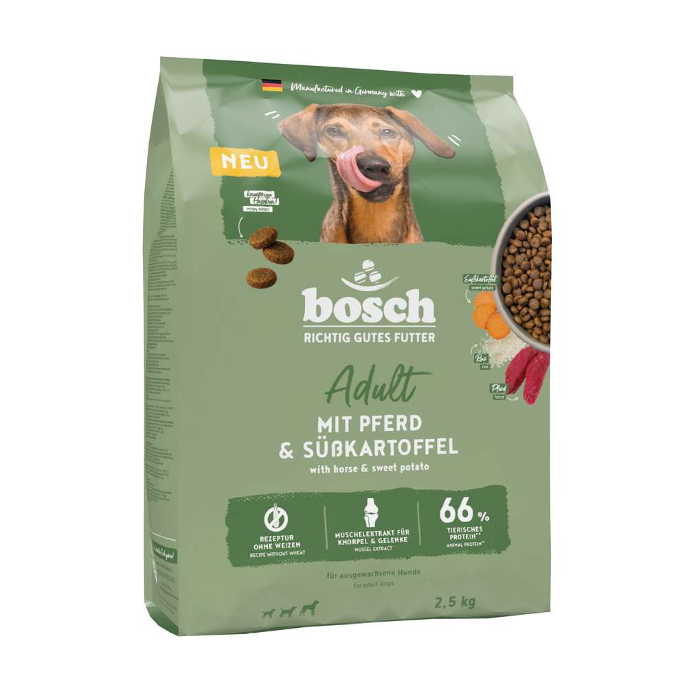 Produktabbildung Bosch Hunde-Trockenfutter, Pferd/Süßkartoffel