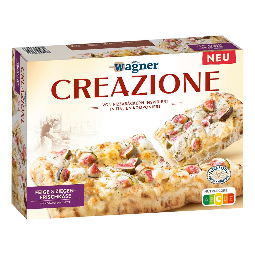 Produktabbildung Wagner Creazione Feige & Ziegenkäse, tiefgekühlt