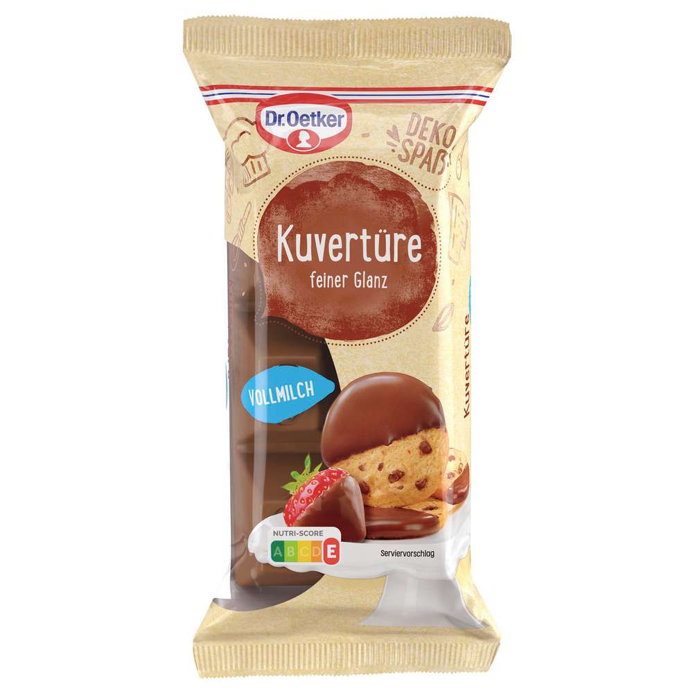 Produktabbildung Dr. Oetker Kuvertüre, Vollmilch