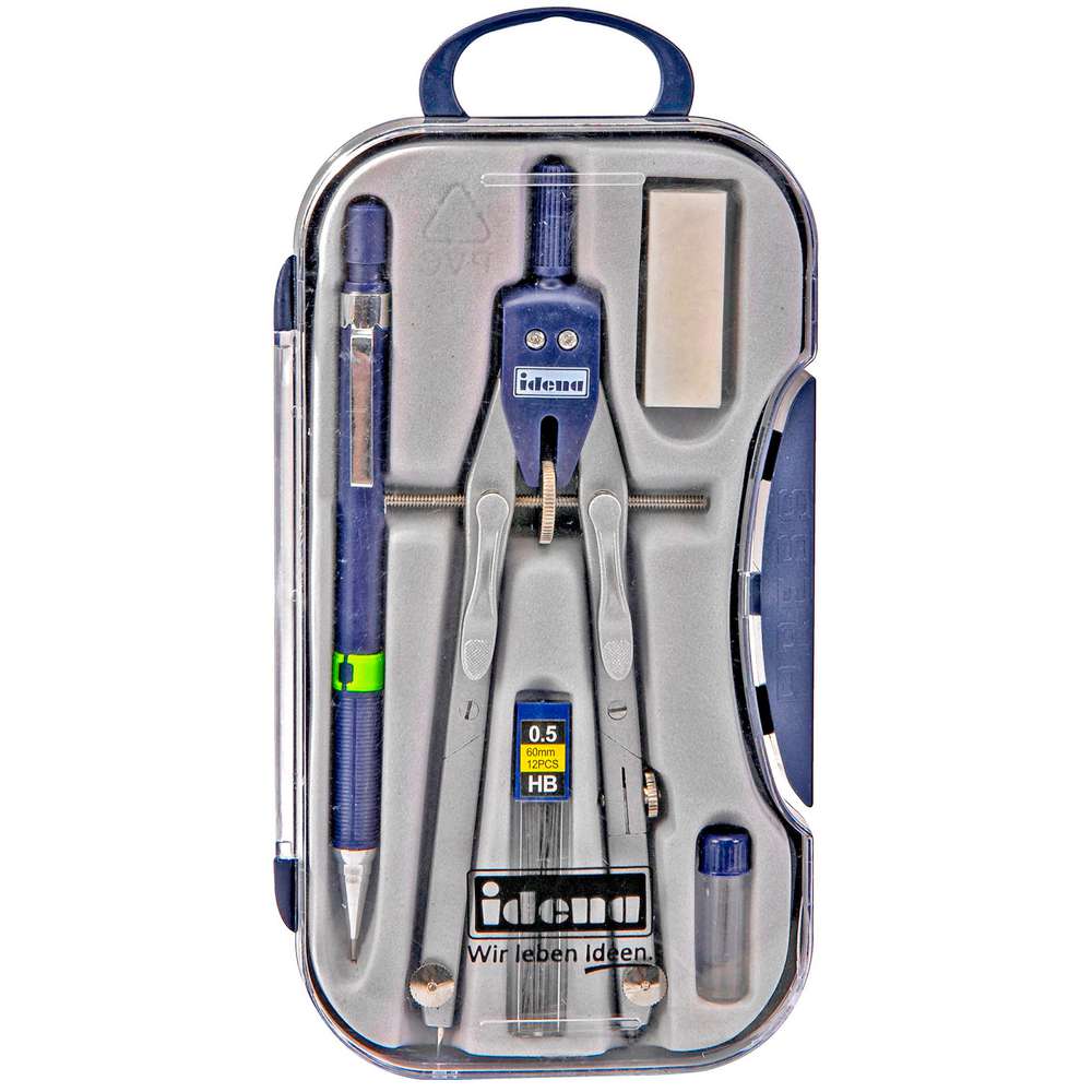 Produktabbildung Idena Idena Zirkel-Set mit Bleistift Radierer
