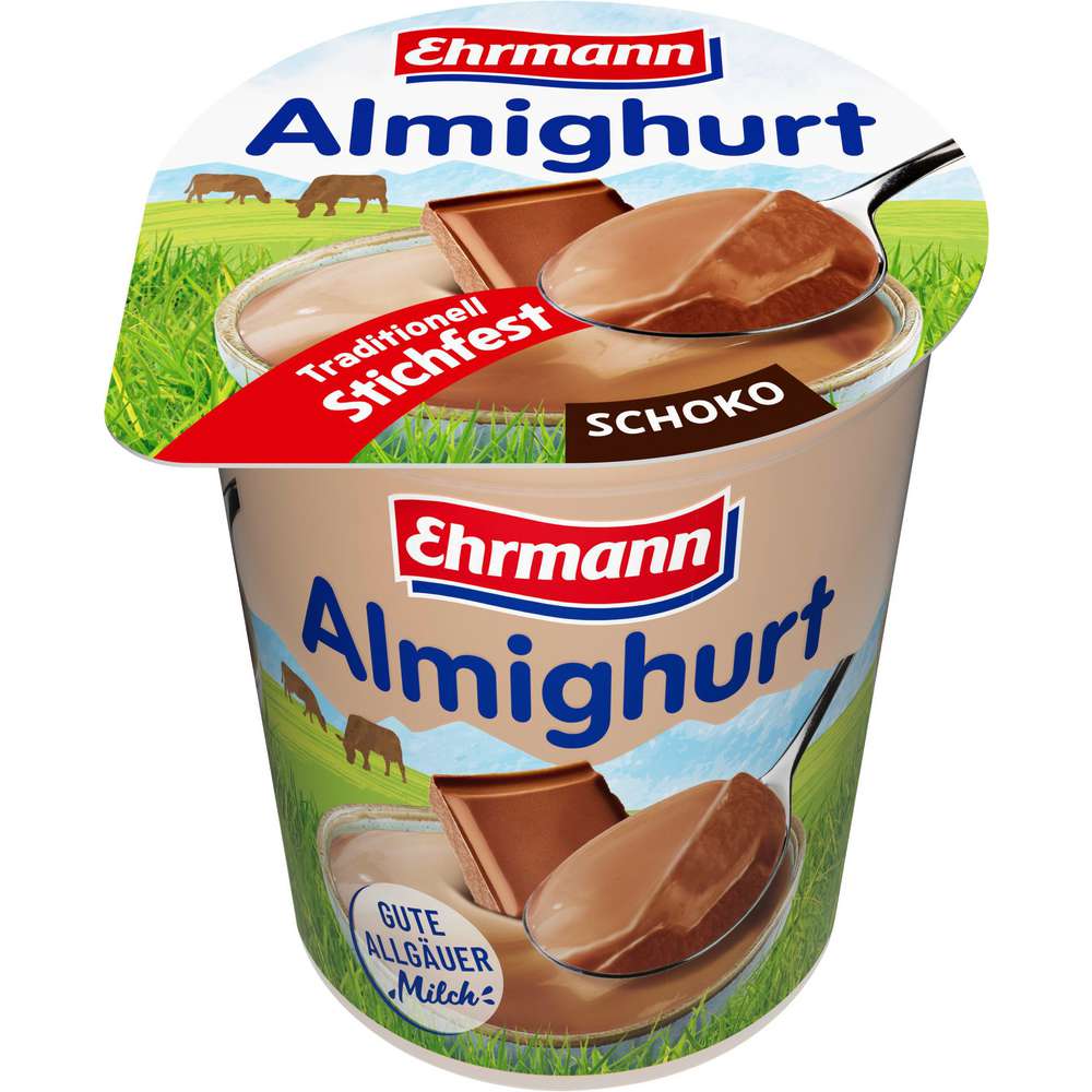 Produktabbildung Ehrmann Joghurt Almighurt , Schoko