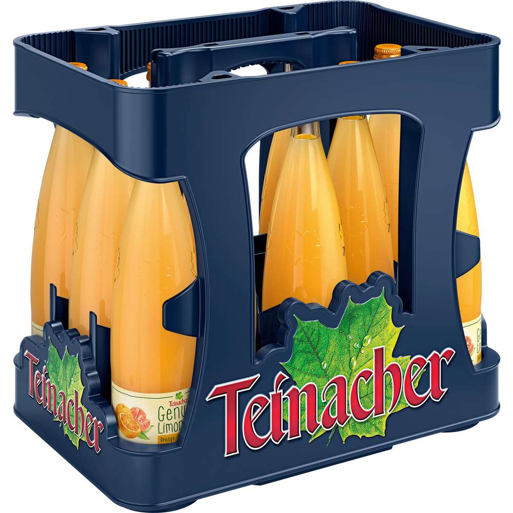 Produktabbildung Teinacher Genuss Limonade, Orange-Mandarine (12x 0,750 Liter)
