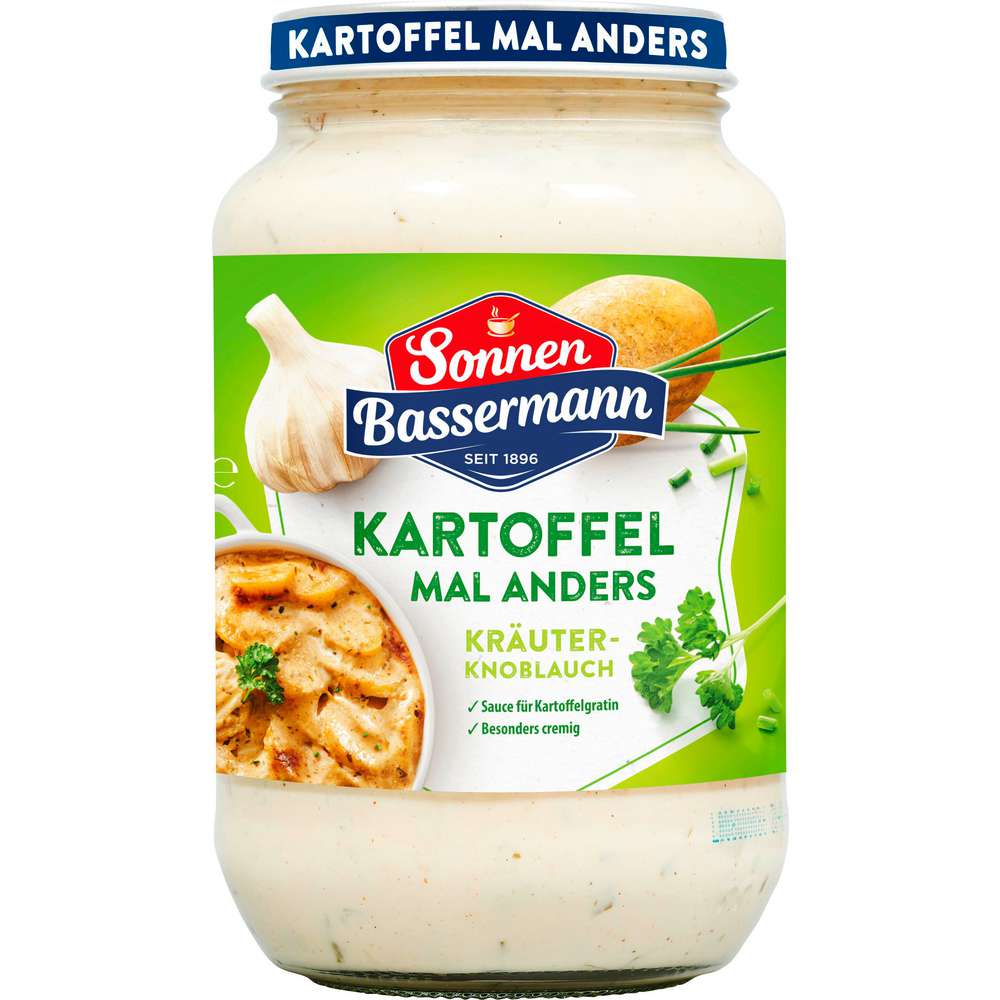 Produktabbildung Sonnen Bassermann Kartoffel, Kräuter-Knoblauch