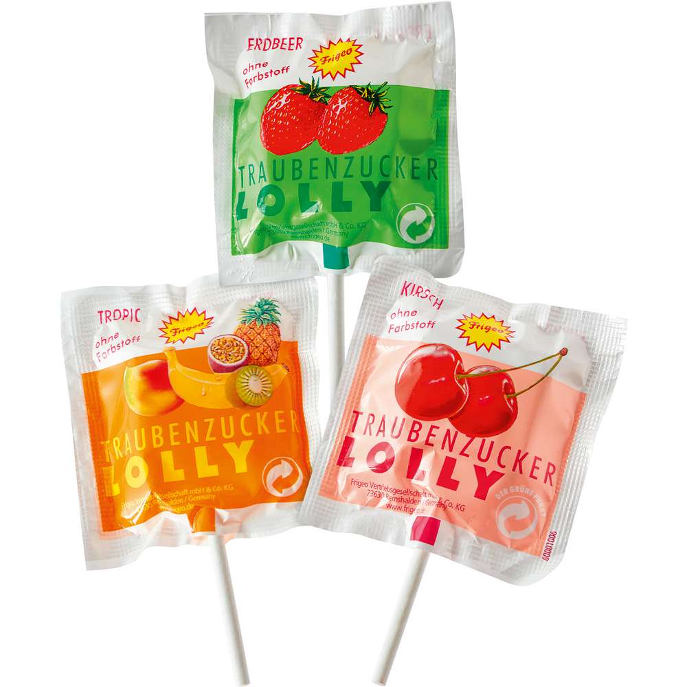 Produktabbildung Frigeo Traubenzucker Lollys