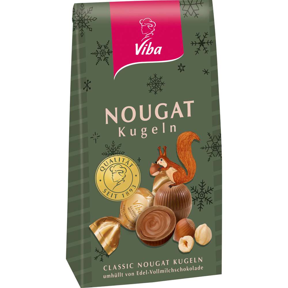 Produktabbildung Viba Pralinen Kugeln, Nougat