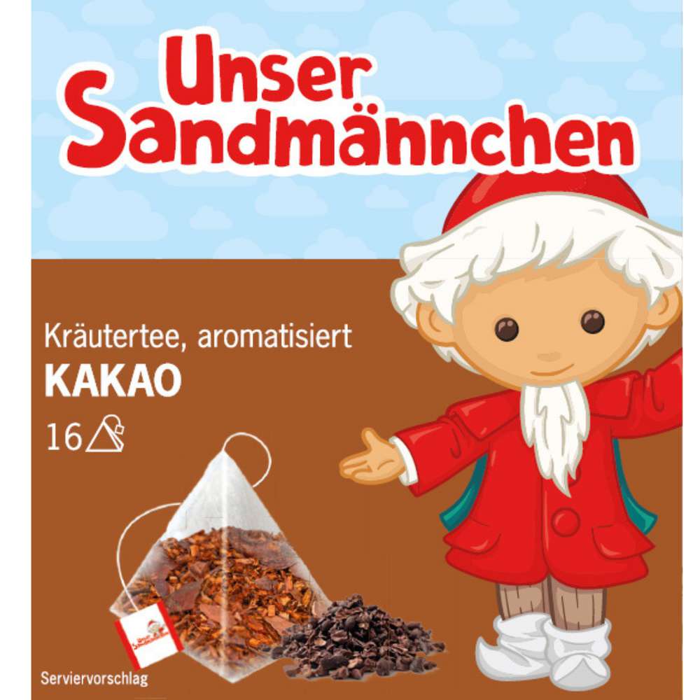 Produktabbildung Unser Sandmännchen Kräutertee, aromatisiert Kakao