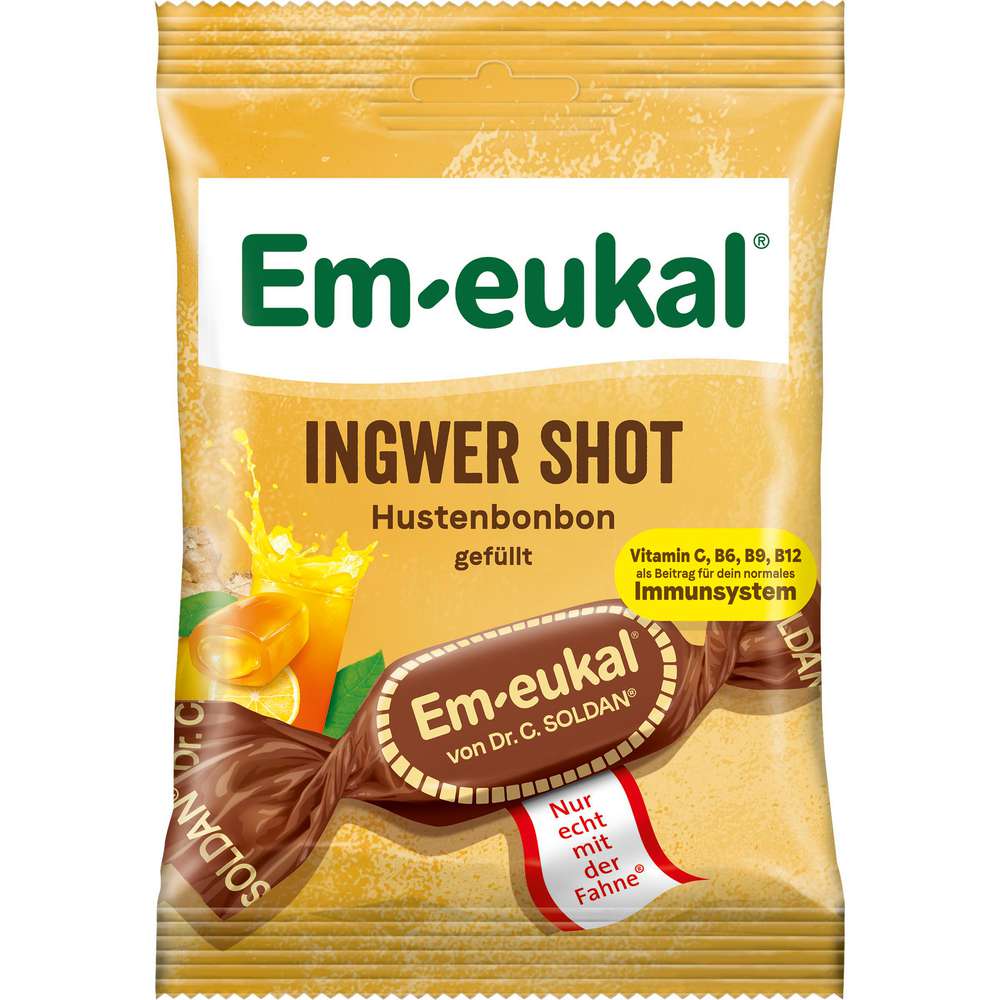 Produktabbildung Em-Eukal Ingwer-Shot, gefüllt