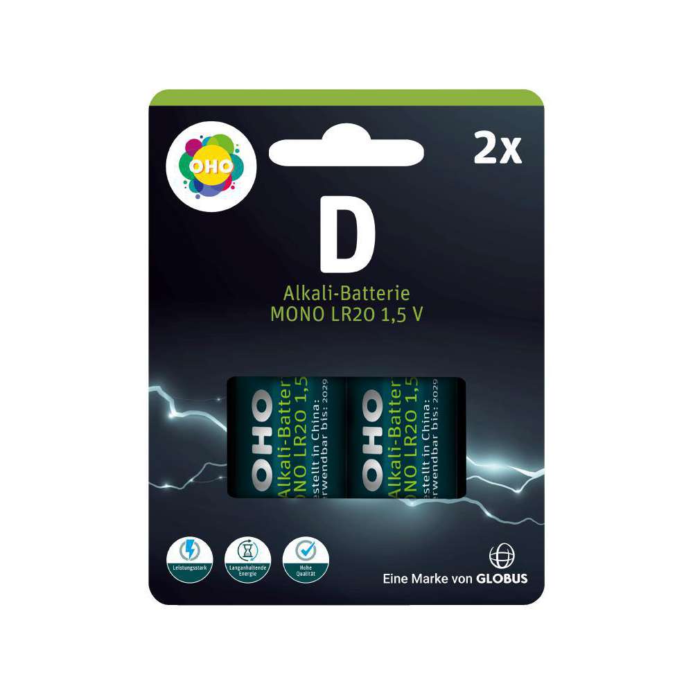 Produktabbildung OHO D-Block LR 20 (2er)