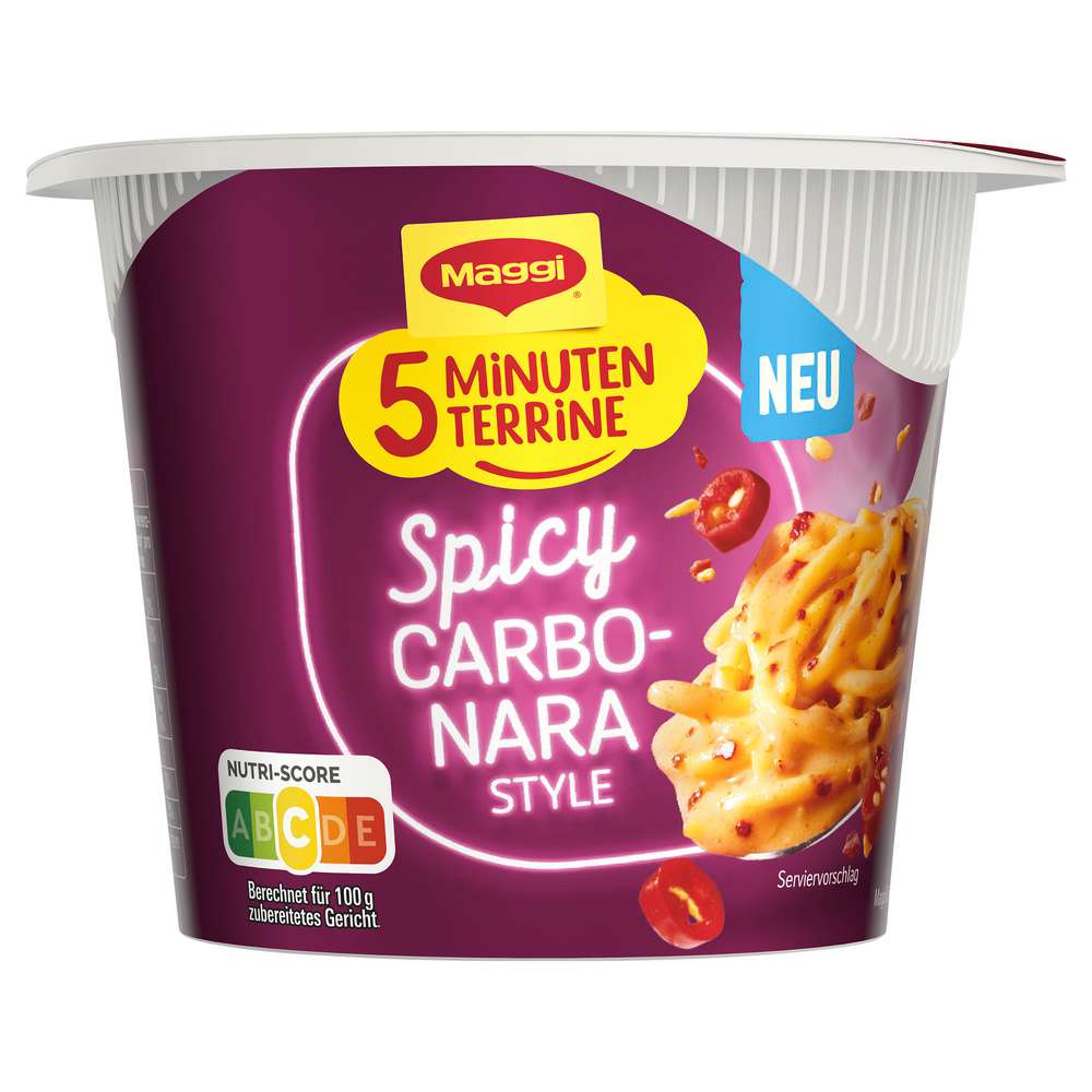Produktabbildung Maggi 5 Minuten Terrine Spicy Carbonara Style