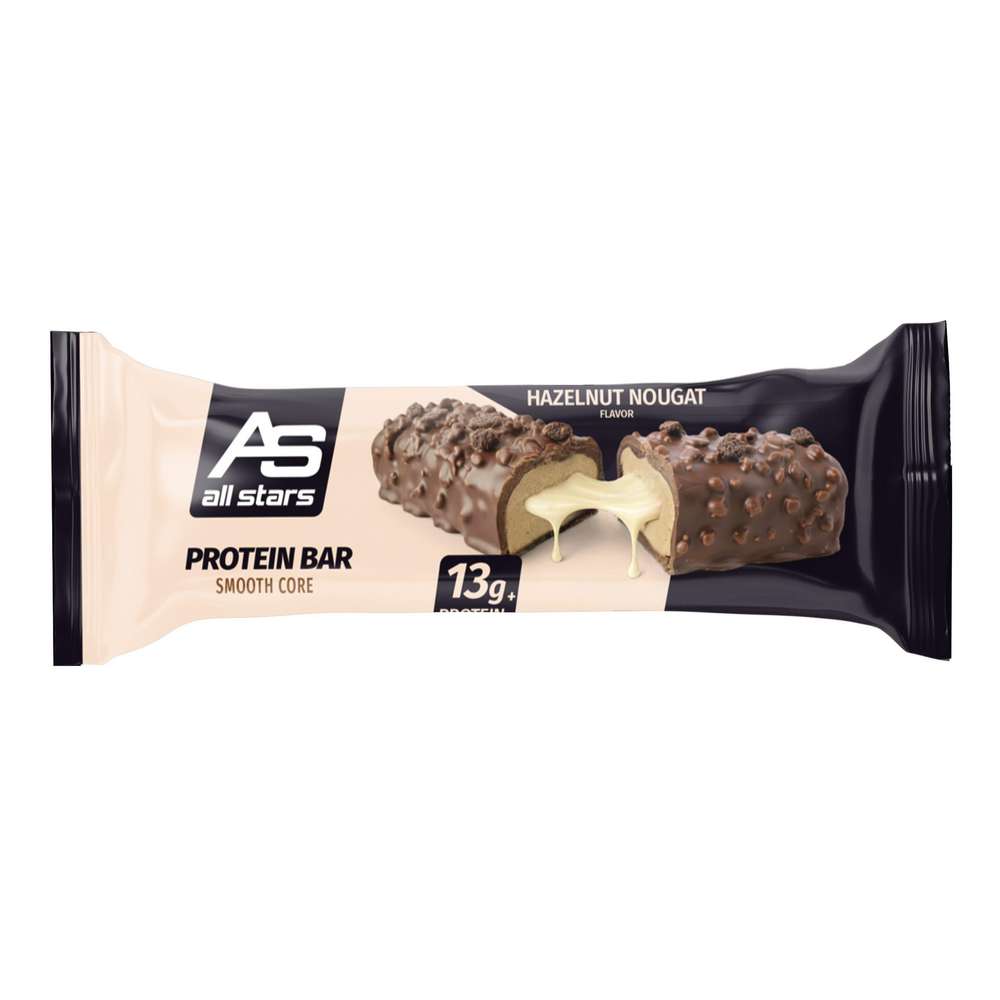 Produktabbildung all stars Protein Bar Smooth Core Riegel Hazelnut Nougat
