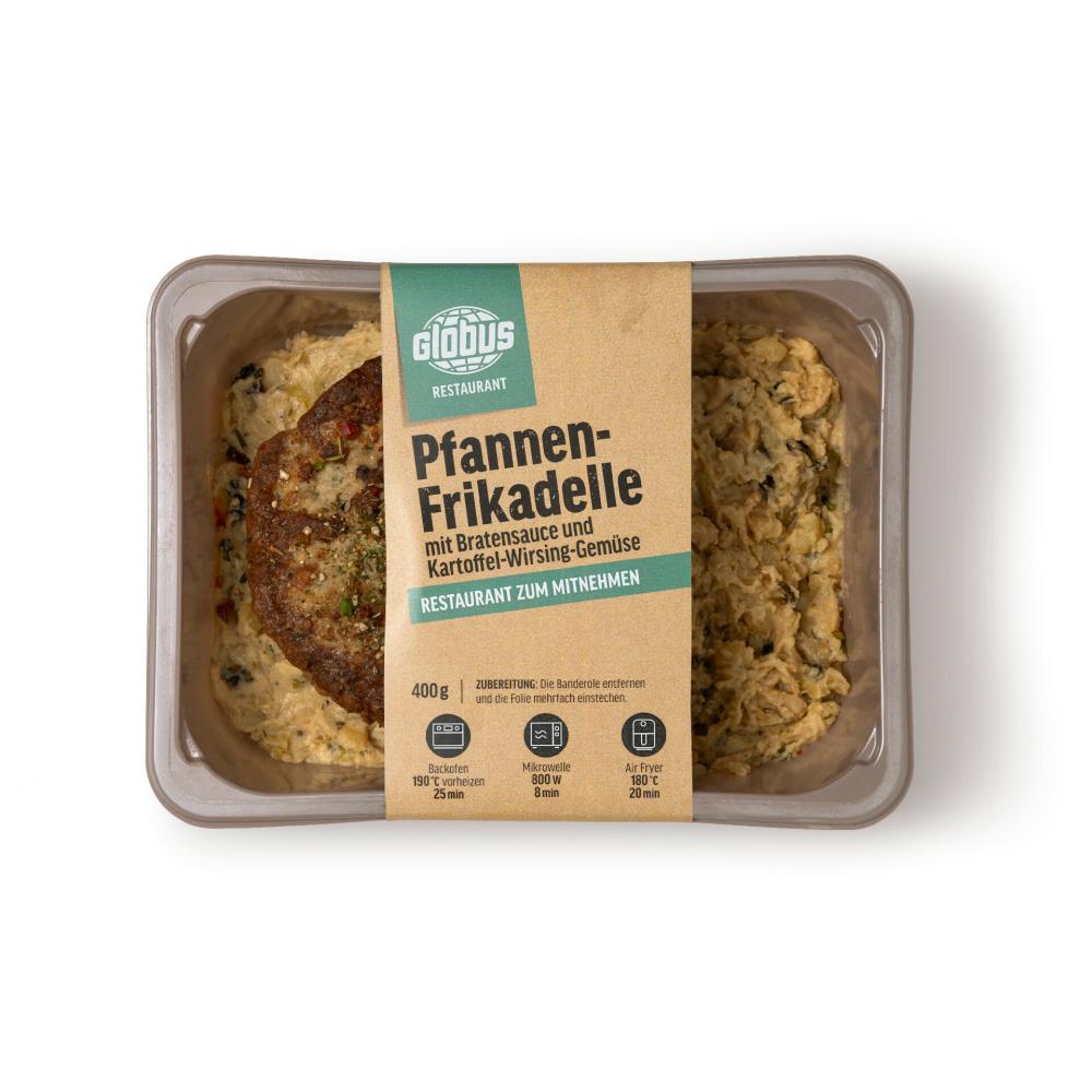 Produktabbildung keine Marke Globus Restaurant Pfannenfrikadelle, 400 g