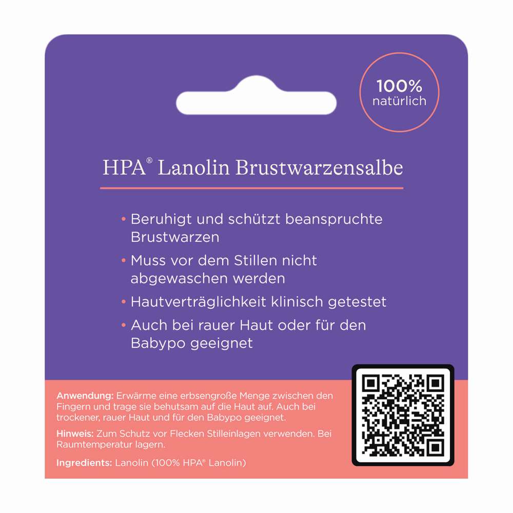 Produktabbildung Lansinoh Brustwarzensalbe HPA Lanolin