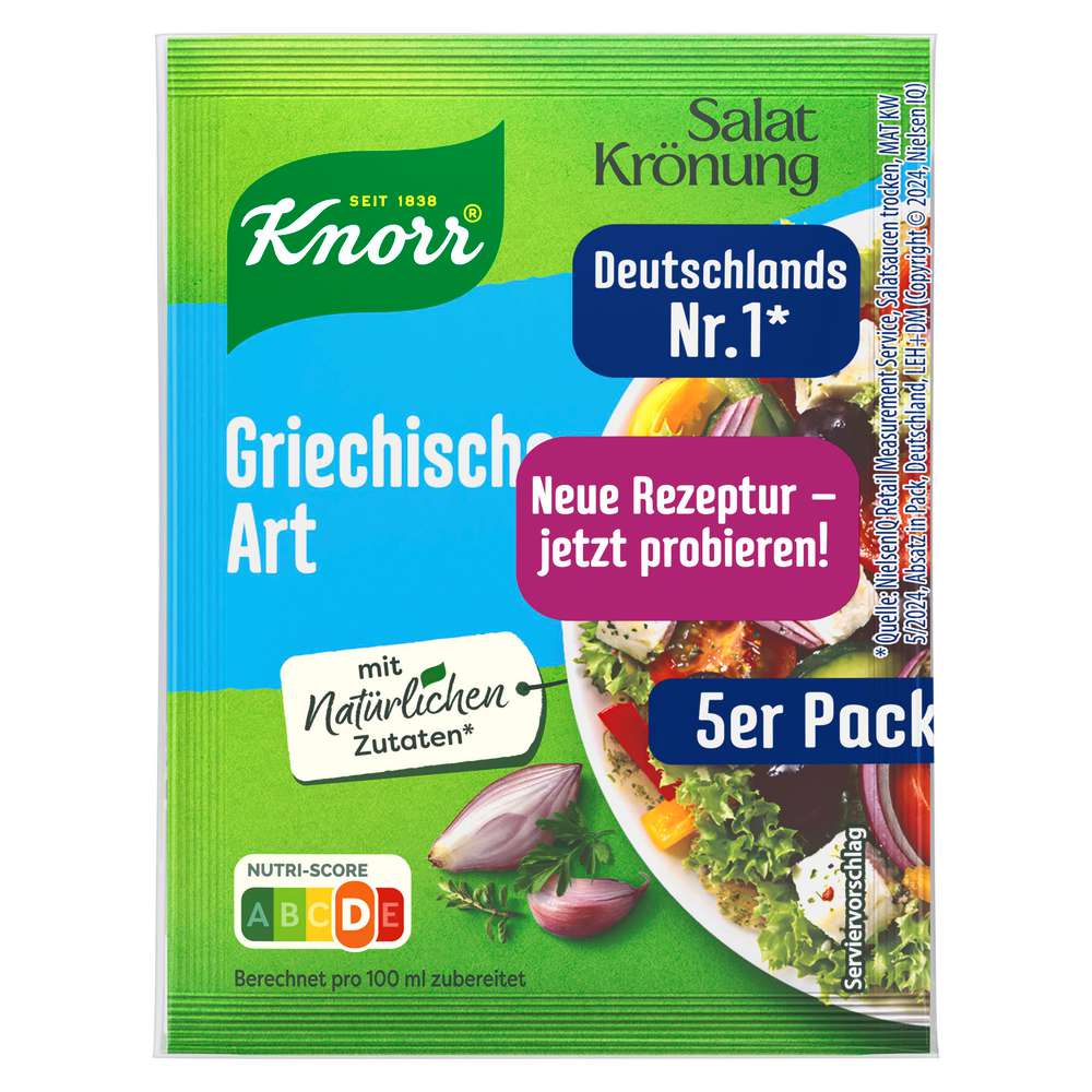 Produktabbildung Knorr Salat Krönung, Griechische Art