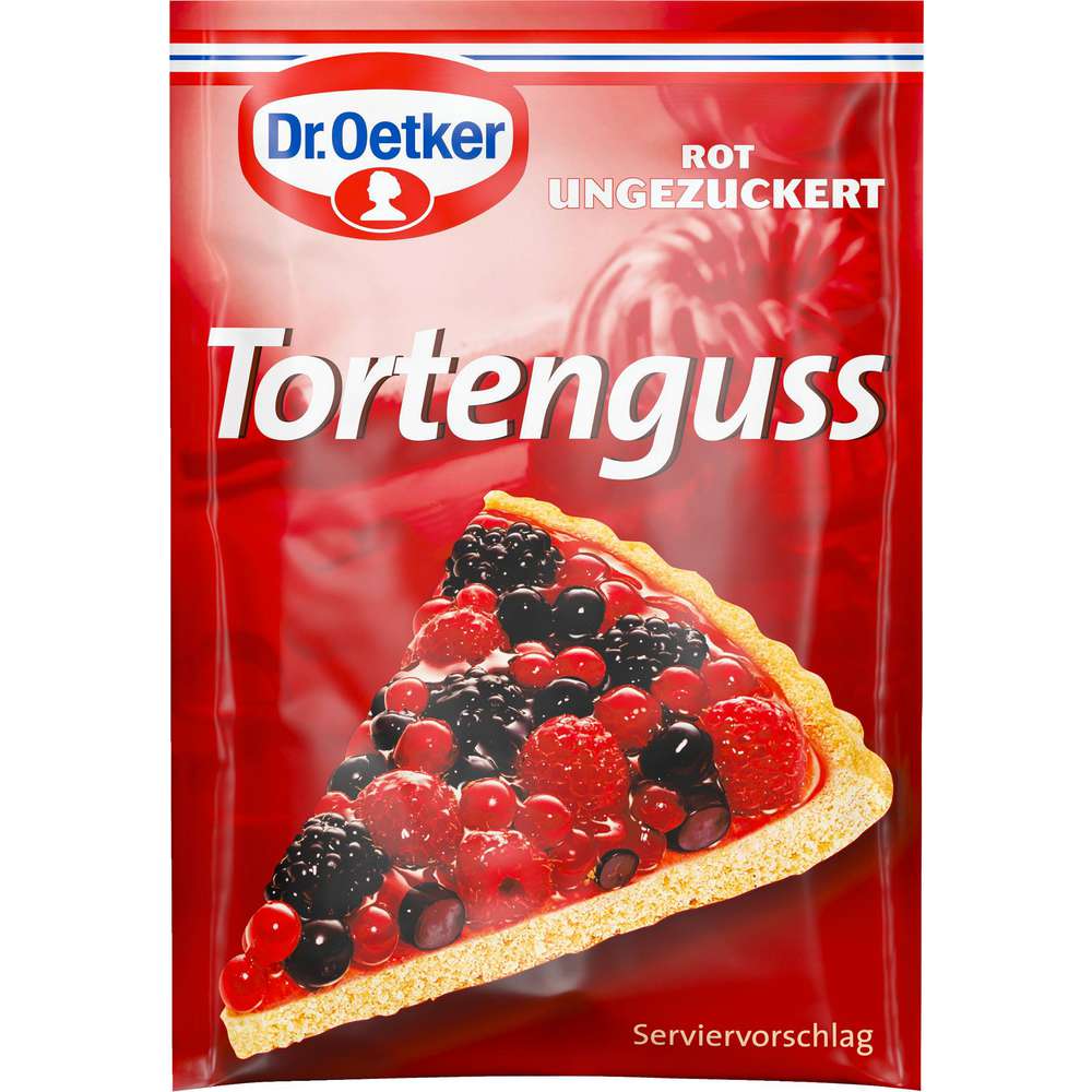 Produktabbildung Dr. Oetker Tortenguss, rot