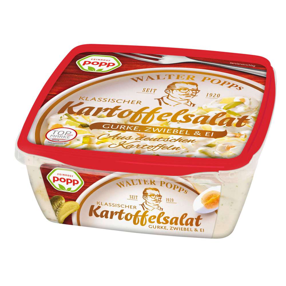 Produktabbildung Popp Kartoffelsalat, klassisch