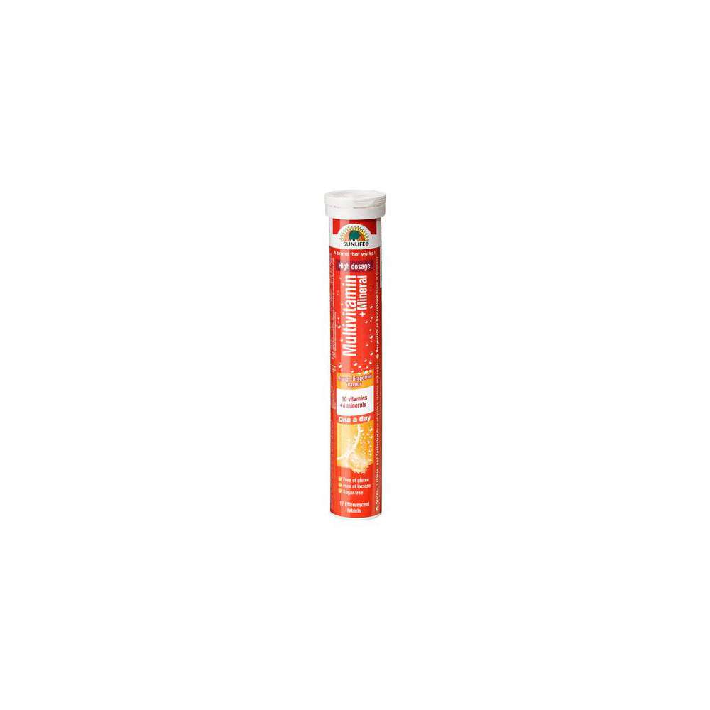 Produktabbildung Sunlife Brausetabletten Multivitamin 