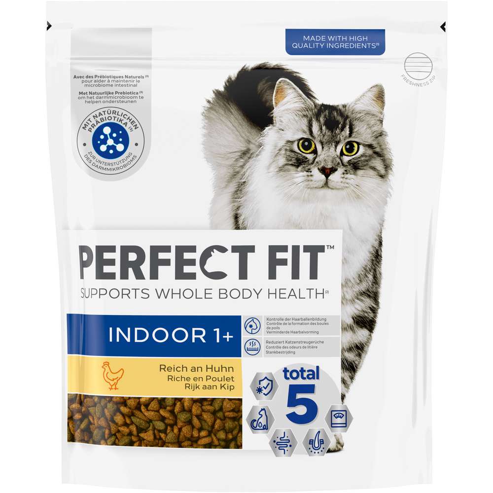 Produktabbildung Perfect Fit Katzen-Trockenfutter, Indoor, Huhn