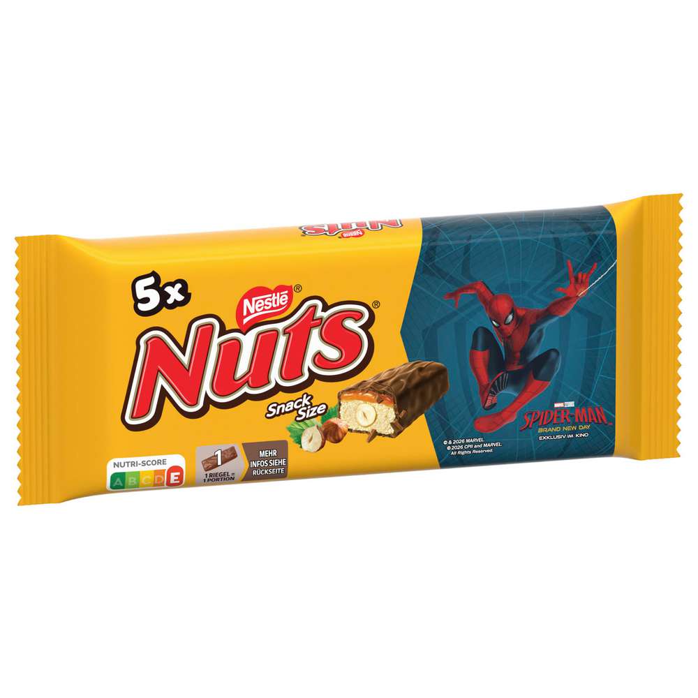Produktabbildung Nuts Nussriegel 5er