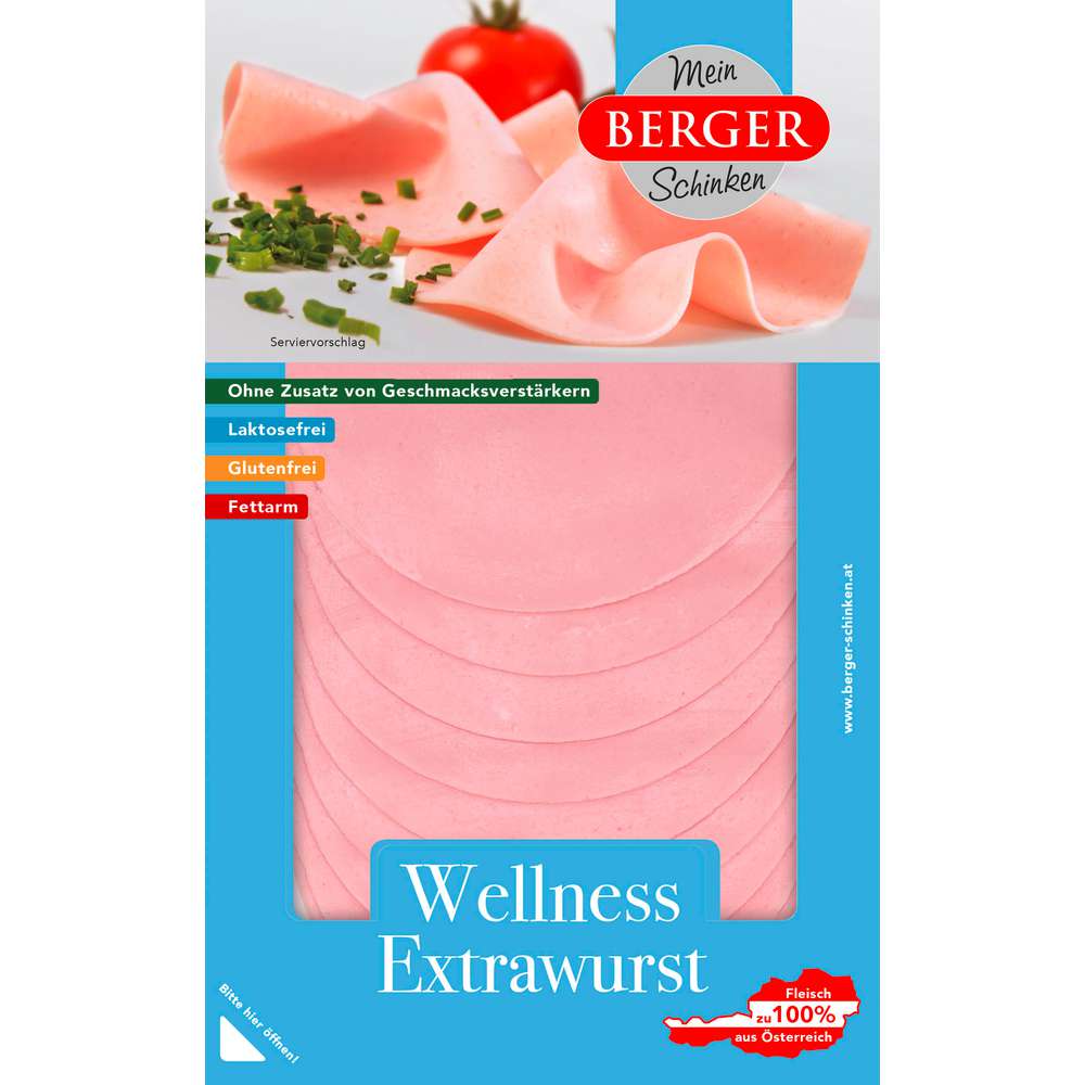 Produktabbildung Berger Wellness Extrawurst