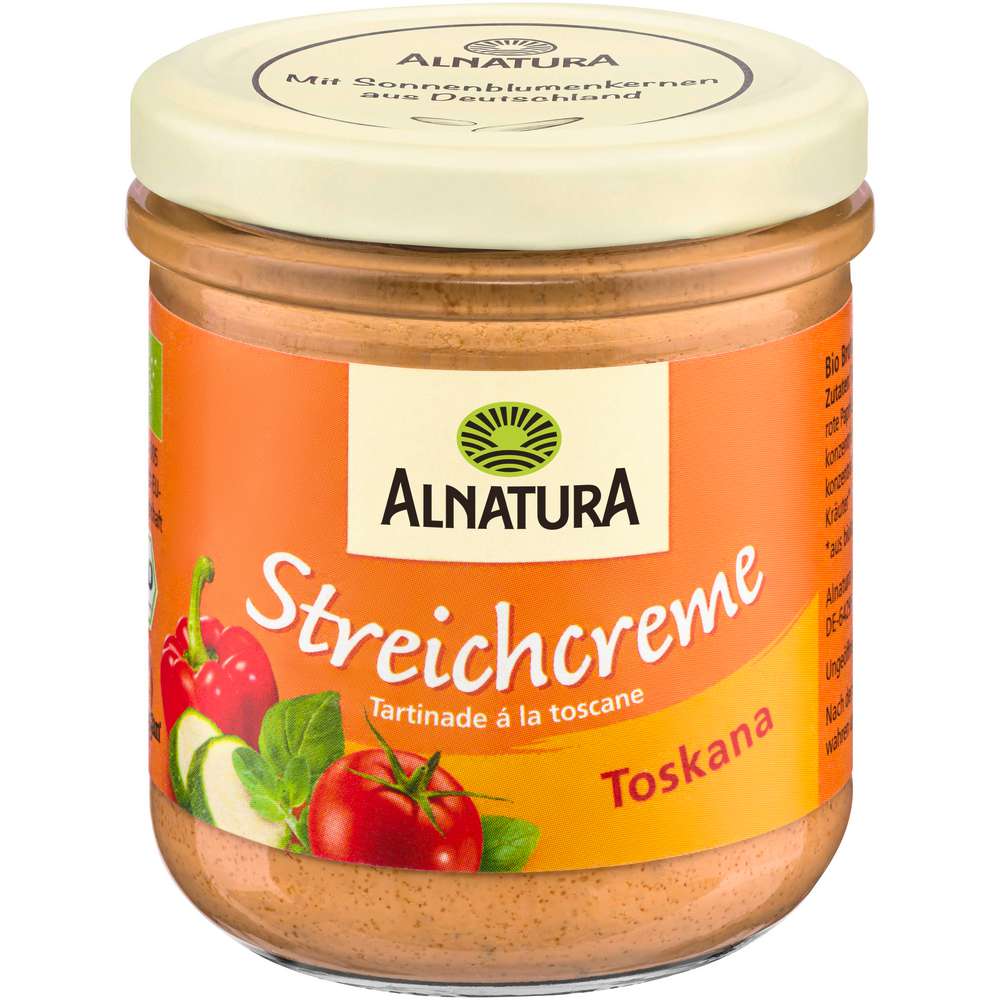 Produktabbildung Alnatura Streichcreme Toskana 