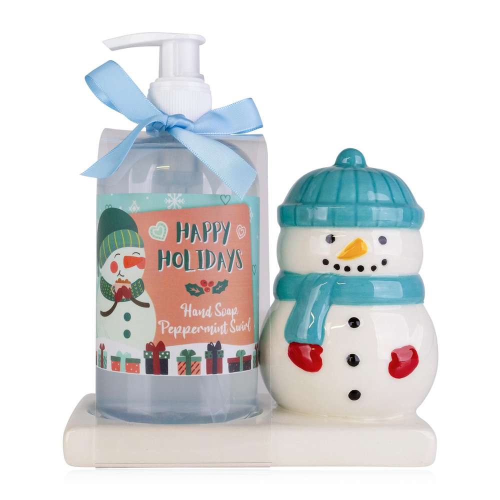 Produktabbildung Accentra Geschenkset Handseife mit Schneemann