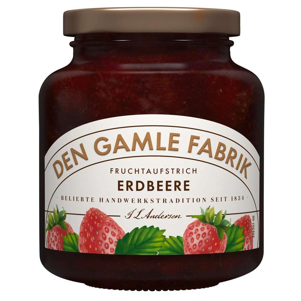 Produktabbildung Den Gamle Fabrik Fruchtaufstrich, Erdbeere