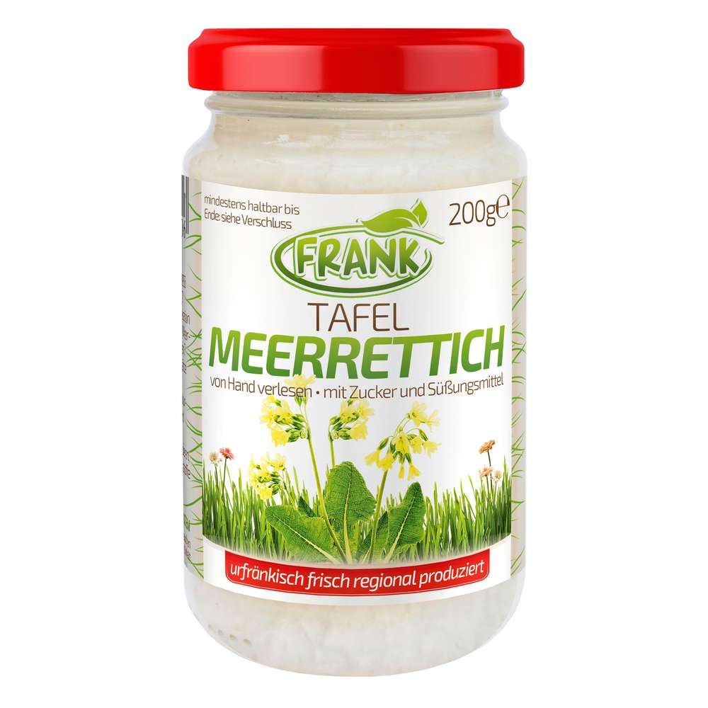 Produktabbildung Frank Meerrettich, Tafel