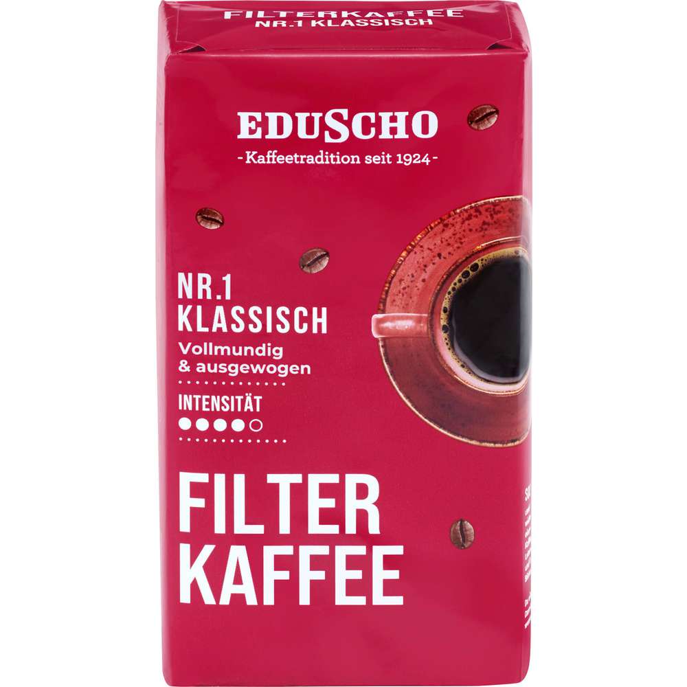 Produktabbildung Eduscho Filterkaffee Klassisch, gemahlen