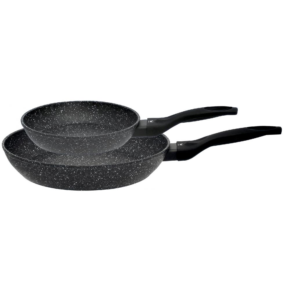 Produktabbildung keine Marke Pfannen-Set Granit Passion, 2-teiliges Set