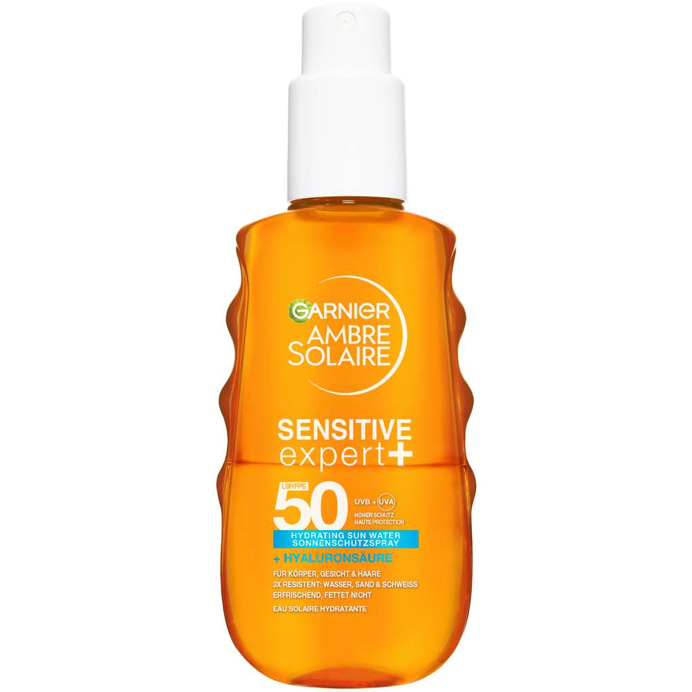 Produktabbildung Garnier Ambre Solaire Sensitive expert+ Water Spray LSF50