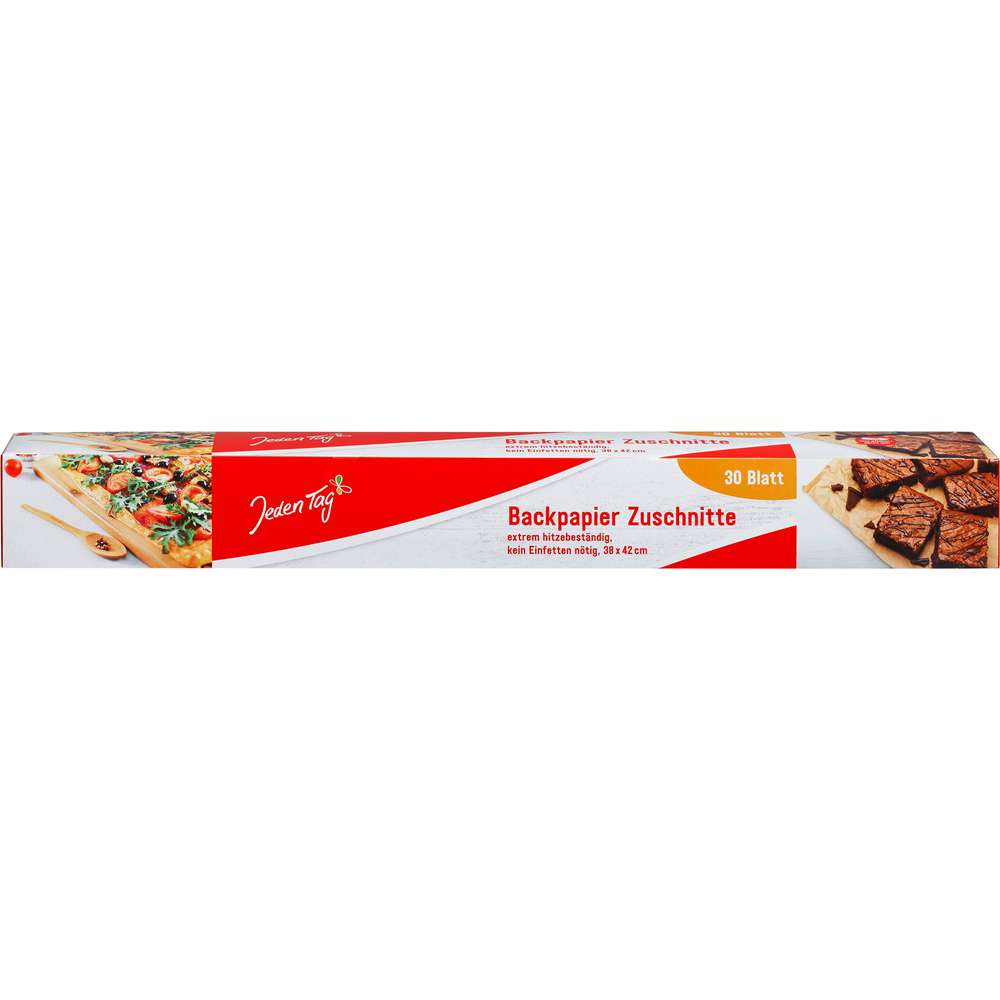 Produktabbildung Jeden Tag Backpapier Zuschnitte, 30 Blatt