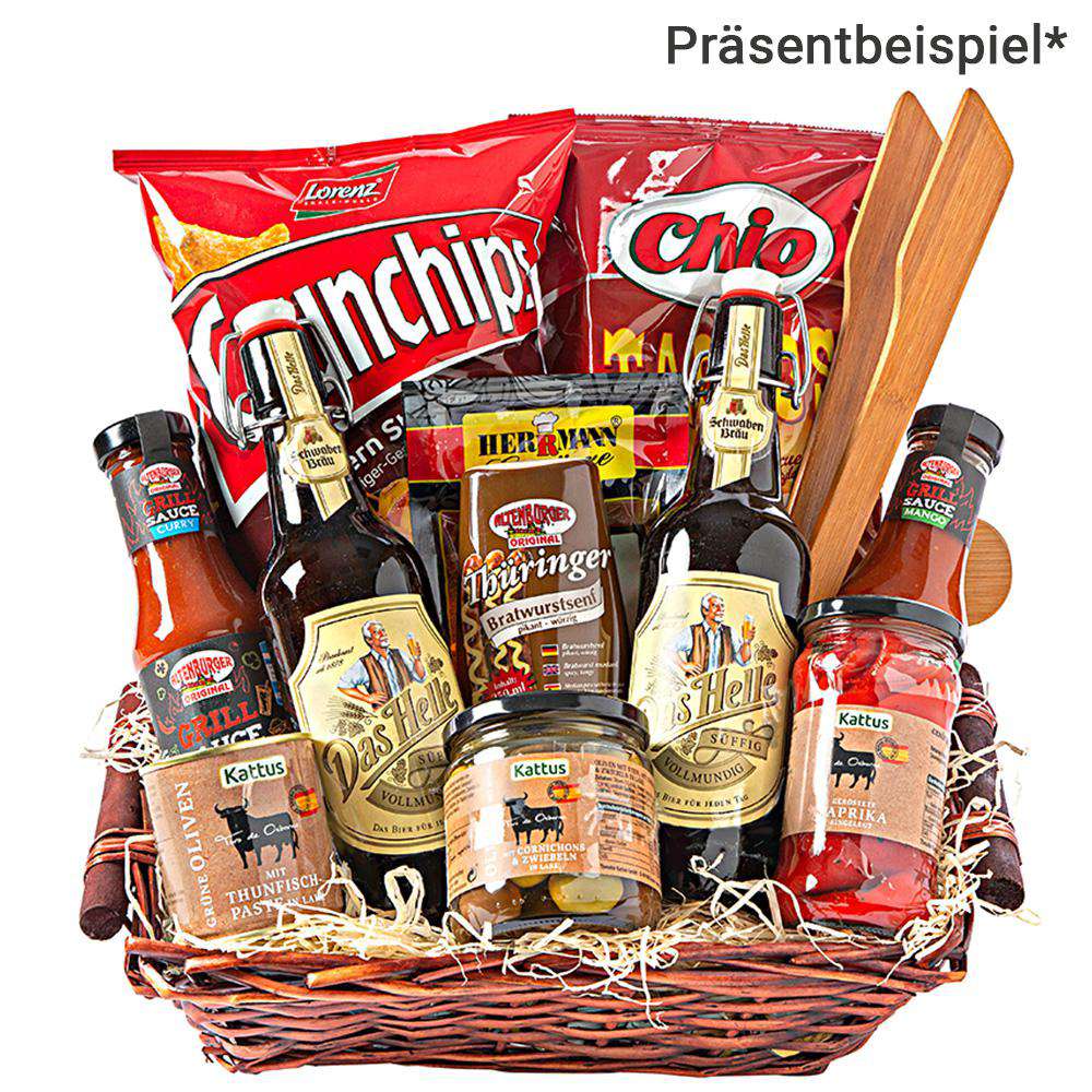 Produktabbildung keine Marke Präsentkorb Grillen