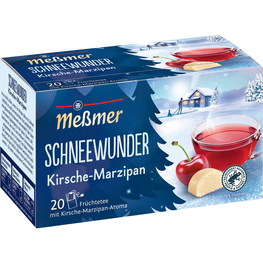 Produktabbildung Messmer Tee Schneewunder, Kirsche-Marzipan