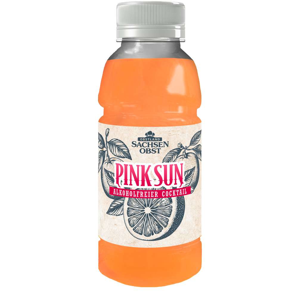 Produktabbildung Sachsenobst Cocktail Pink Sun, alkoholfrei