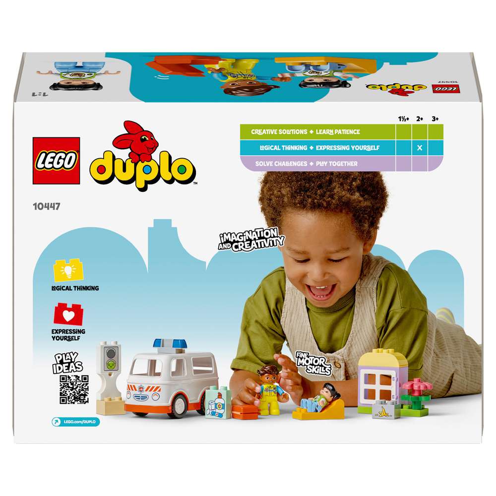 Produktabbildung Lego LEGO DUPLO Rettungswagen mit Fahrer 10447