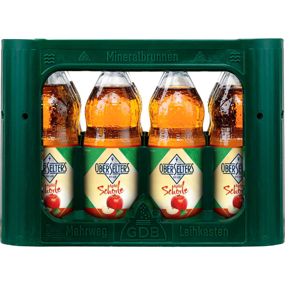 Produktabbildung Nassauer Land Apfelschorle (12x 1,000 Liter)